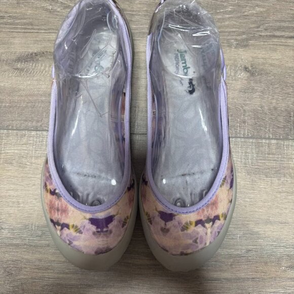 Jambu Textile Purple Ballet Flat Women's Size 8 - Picture 2 of 6